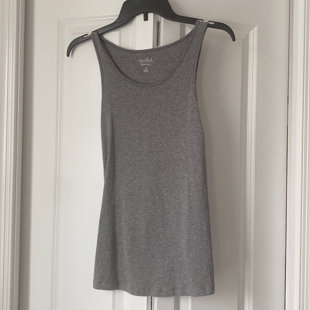 Maternity Gray Tank Top- NWOT